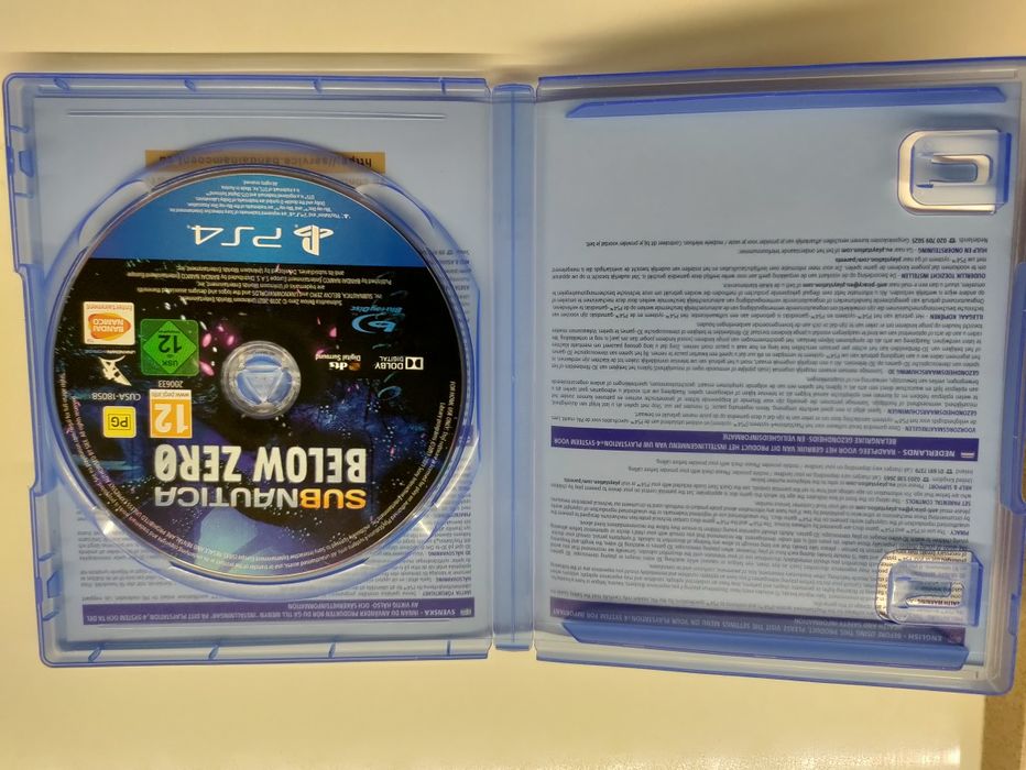 Sub nautrica Below Zero ps4