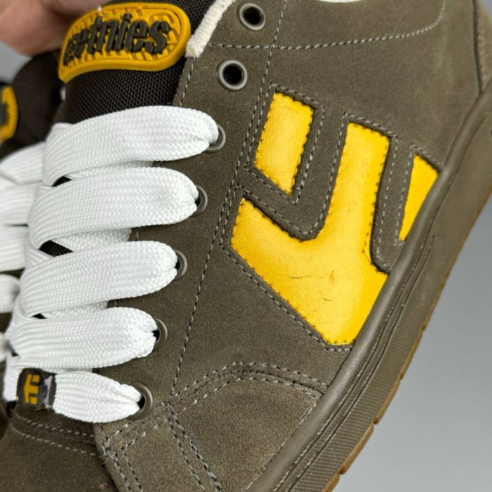 Кеды Vintage Etnies Cinch Smu шузы этнис дутыши скейт кроссовки кеди