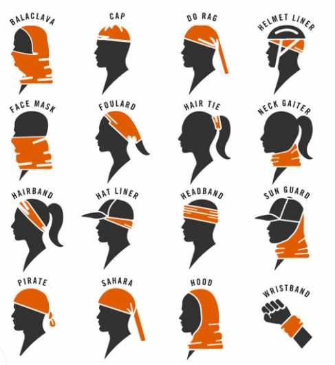 Баф с черепом маска череп вело мото skull бафф балаклава лавсан