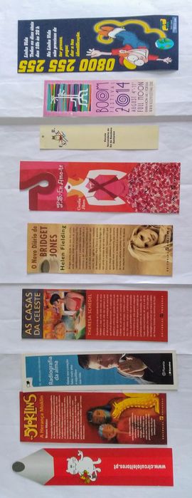 Coleção marcadores de página/livros