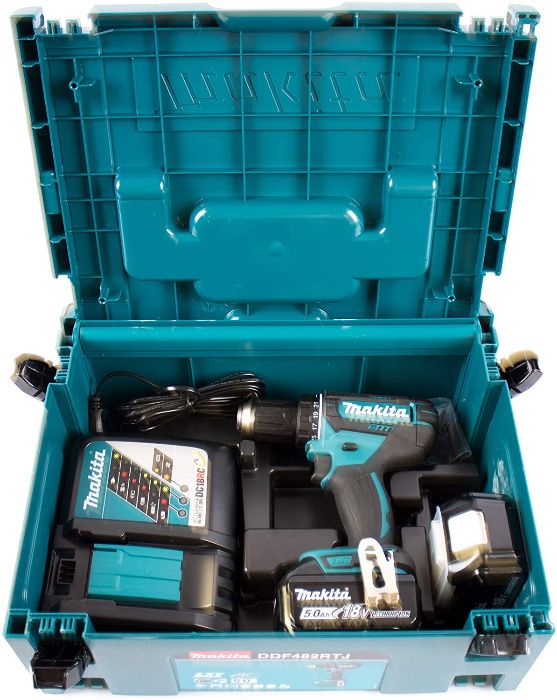 MAKITA DDF482RTJ Wiertarko wkrętarka 18V 2x 5Ah