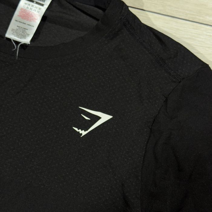 Чорна Спортивна кофта лонгслів ДжимШарк GymShark S оригінал