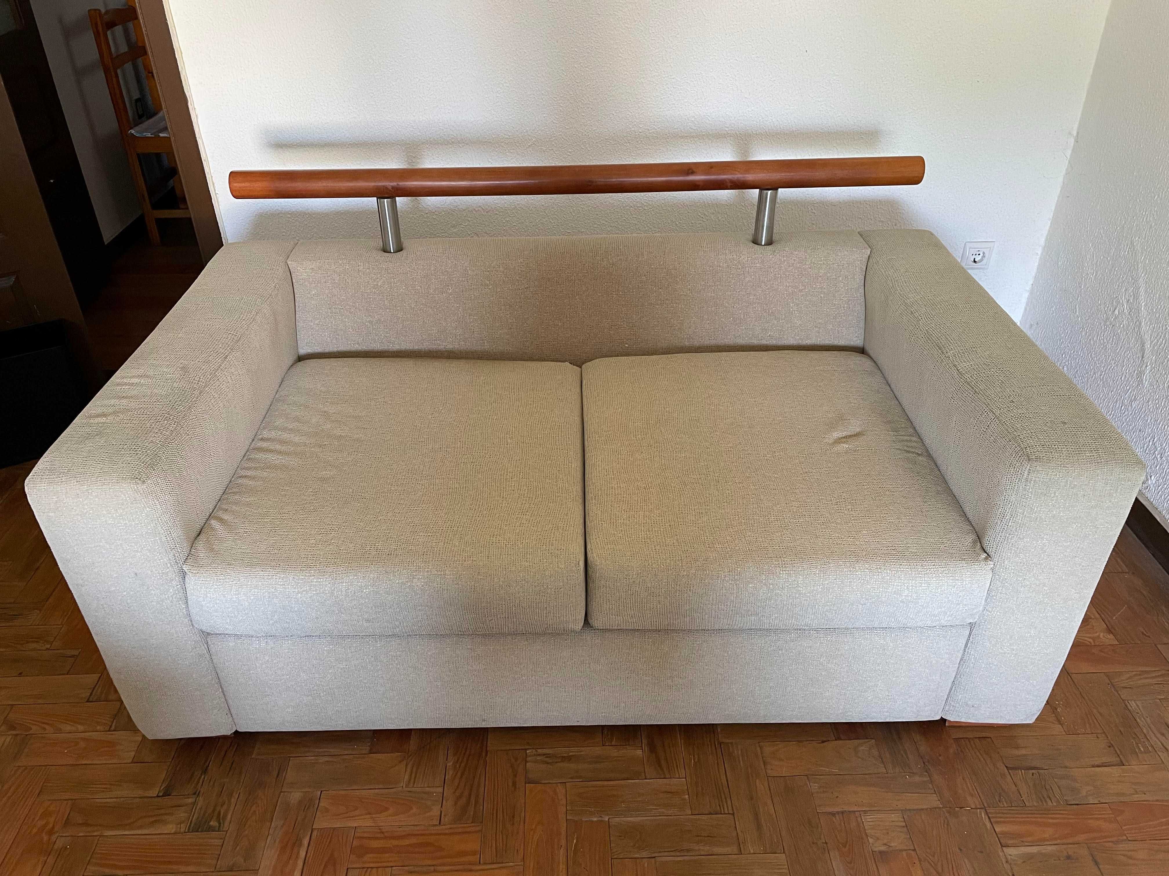 Sofá materiais premium para 2 pessoas