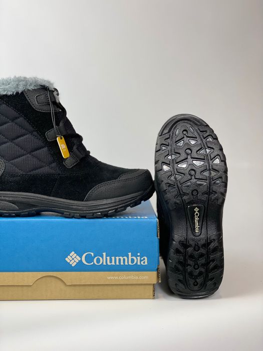 Жіночі шкіряні зимові черевики чоботи Columbia 40.5, 42 розмір