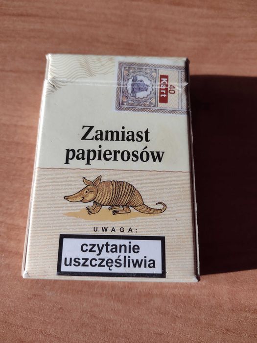 Zestaw kart "Zamiast papierosów"