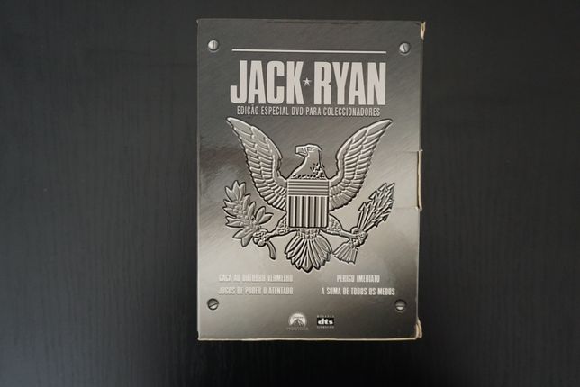 Coleção DVD Jack Ryan. Portes incluídos.