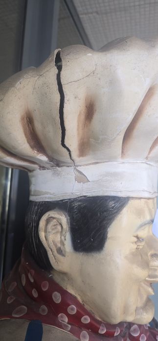 Boneco Decorativo para Restaurante