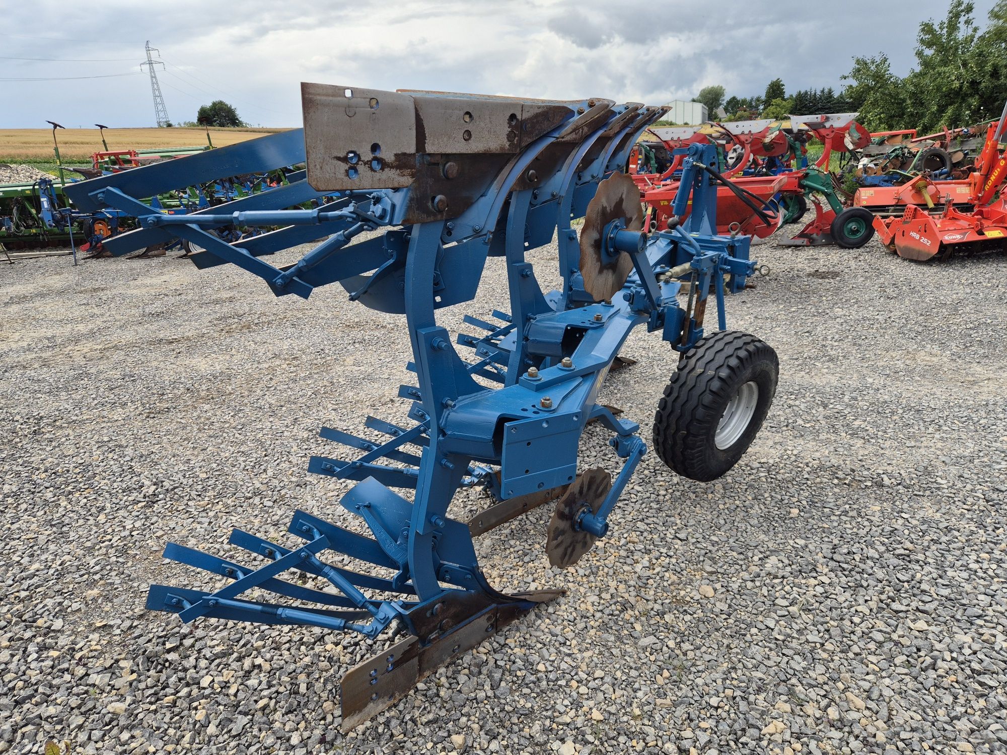 Rabe Werk Albatros 120 plug obrotowy 4 skibowy Ażurowy lemken opal