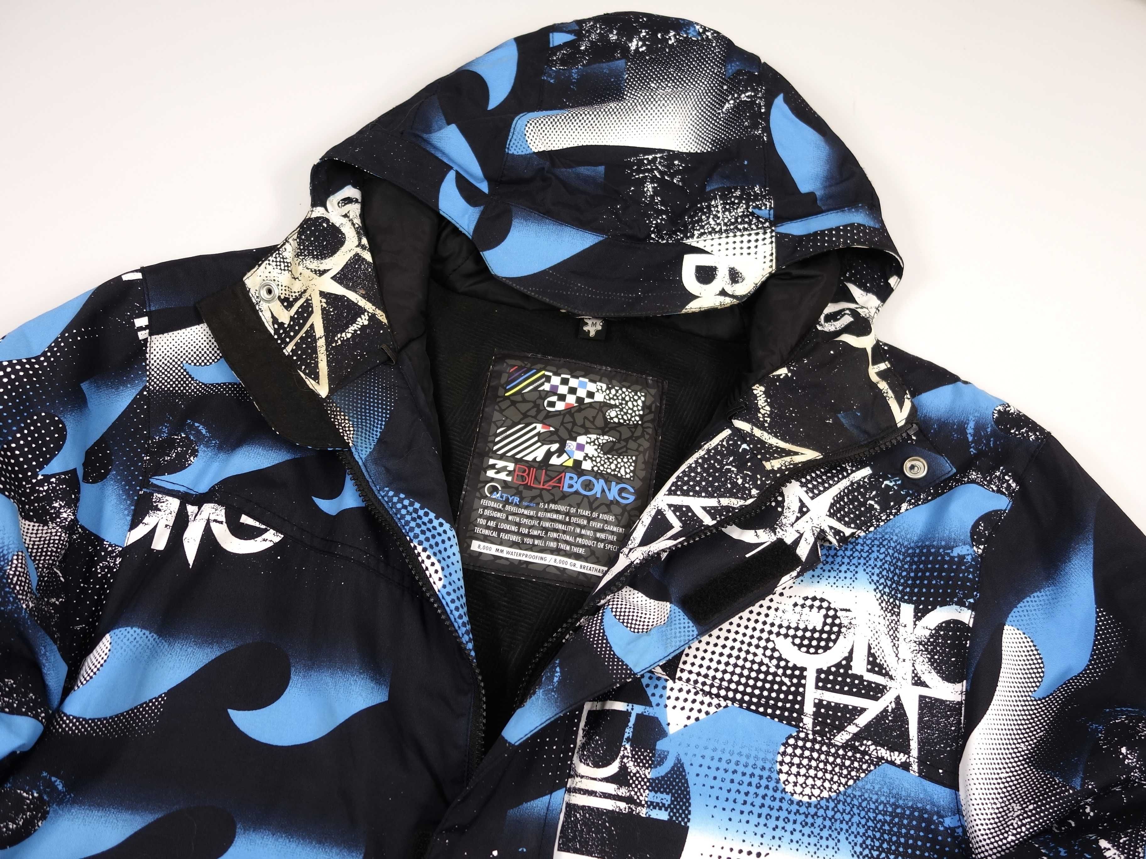 BillaBong membrana 8.000 kurtka narciarska męska snowboardowa  M / L