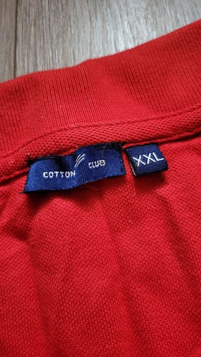 Czerwona bluzka Cotton Club xxl
