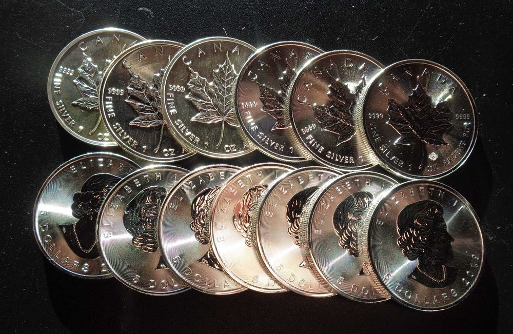 Onças Prata 999 Canadá