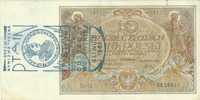 Banknot 10 zł 1929 rok z nadrukiem, Unikat !!!