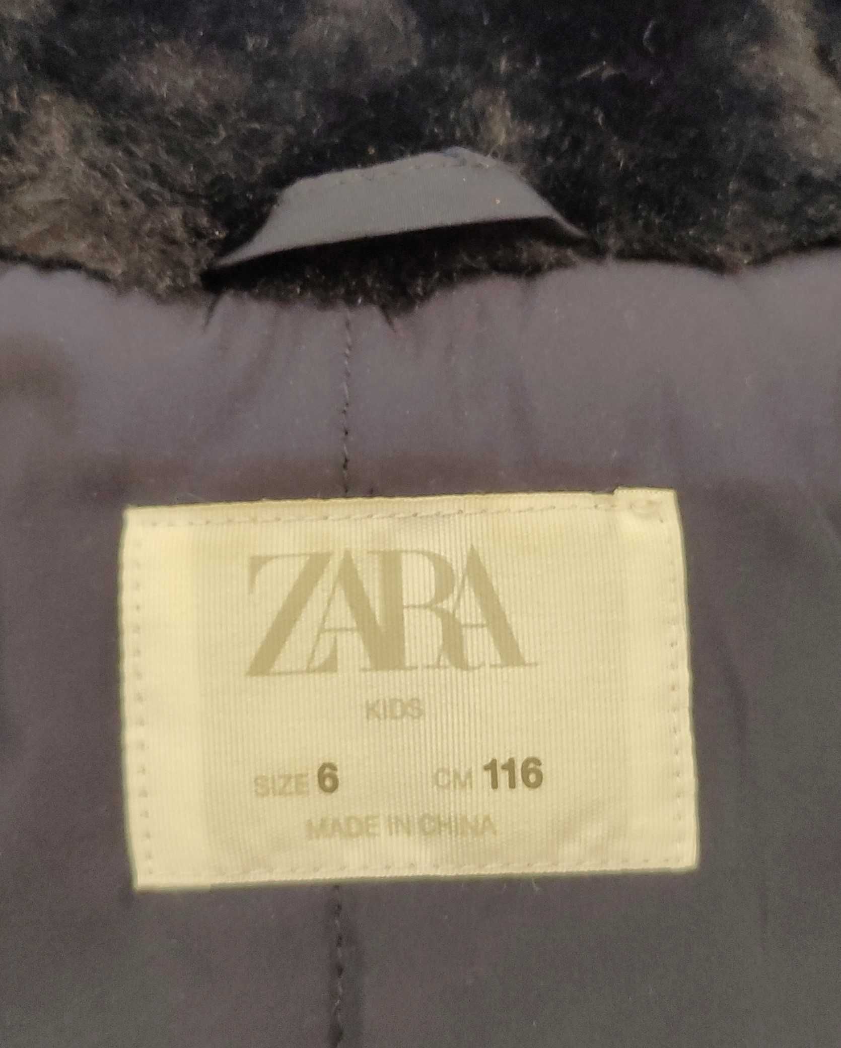 Casaco/Blusão com Capuz da Zara para Menina 6 Anos