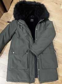 Kurtka parka khaki Zara