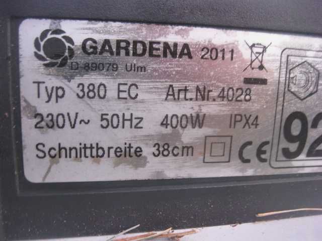 Kosiarka Gardena 380 EC bębnowa, elektryczna 380 EC 400 W