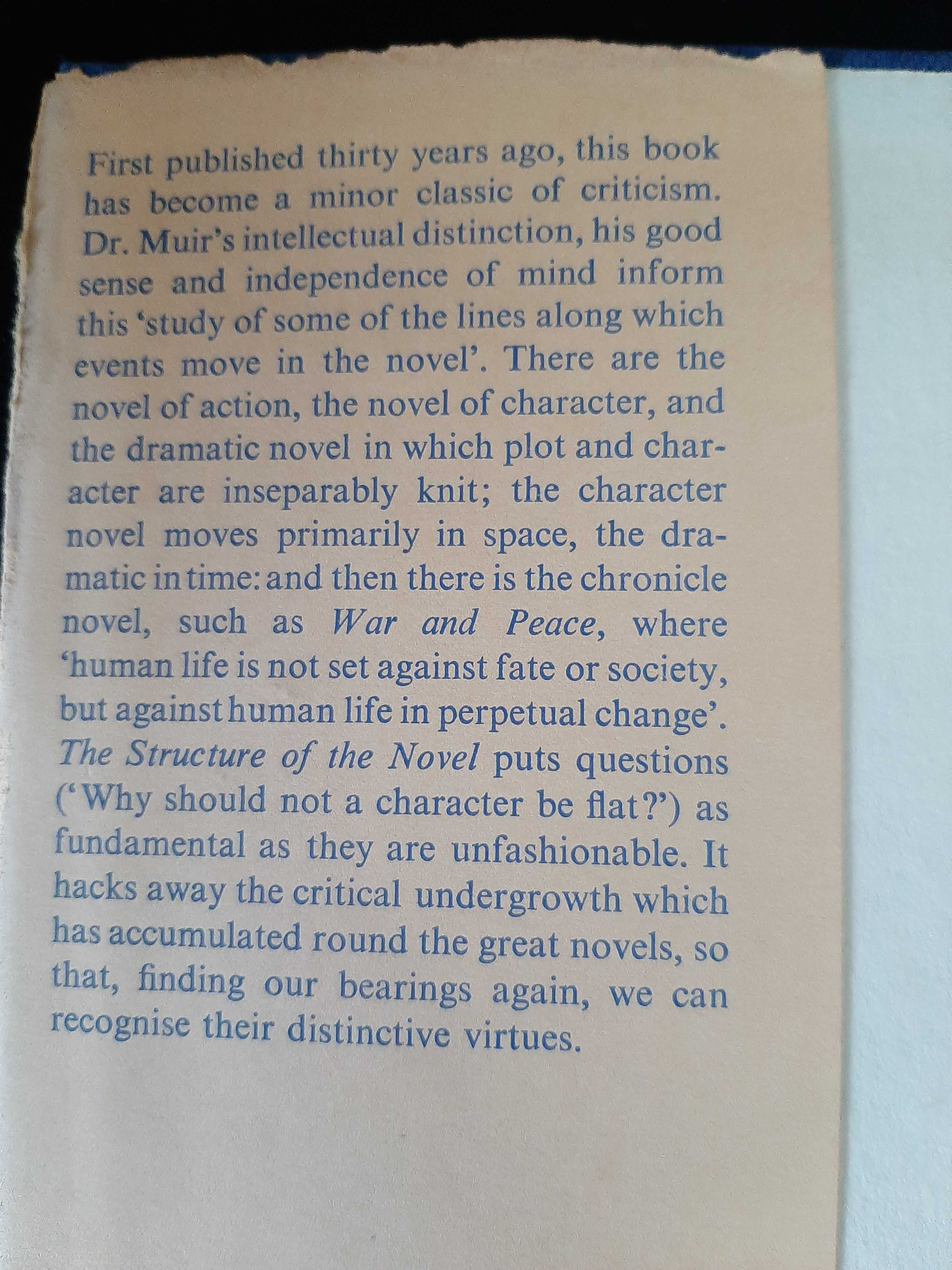 Edwin Muir - The Structure of the Novel - The Hogarth Press