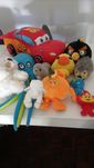 Conjunto de peluches vários - Bom estado