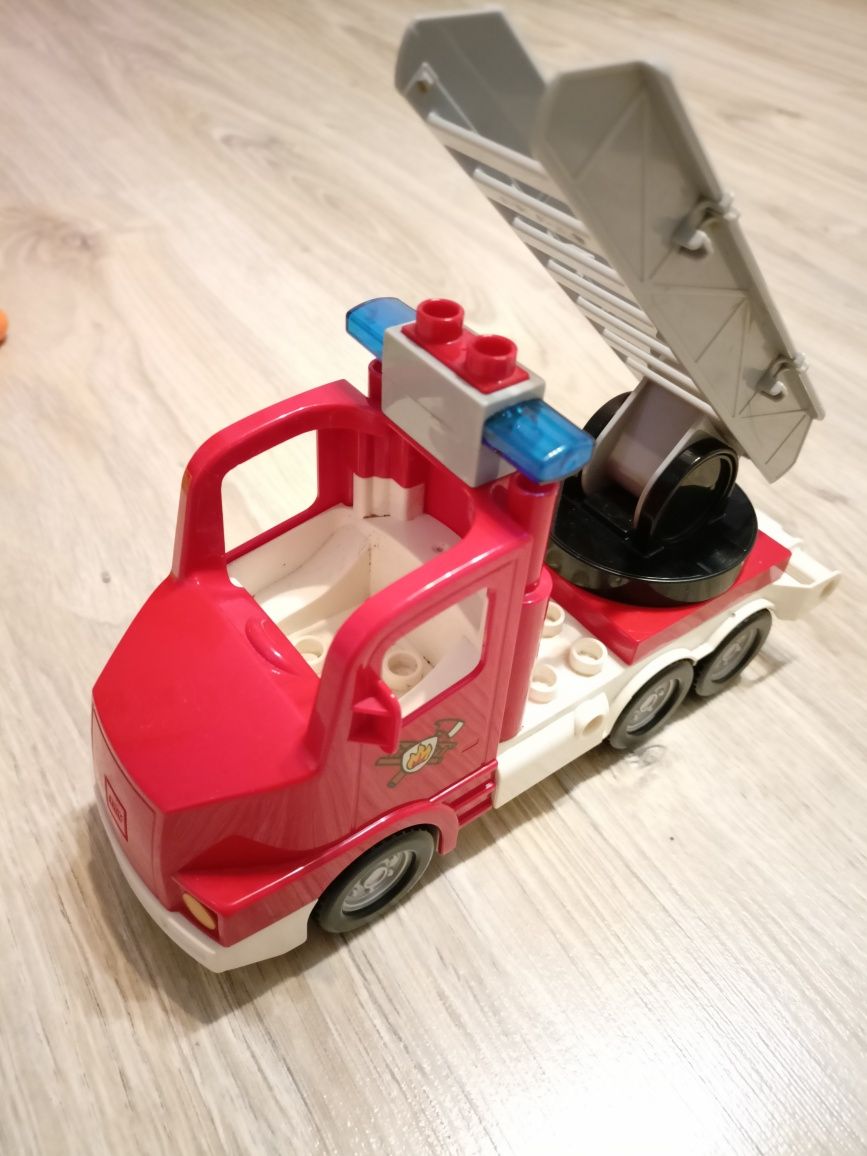 Zestaw zabawek, wóz strażacki LEGO, ciężarówka