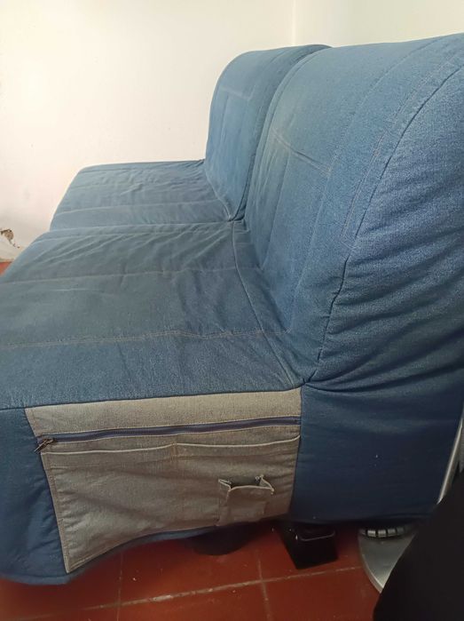 Sofá cama 2 módulos