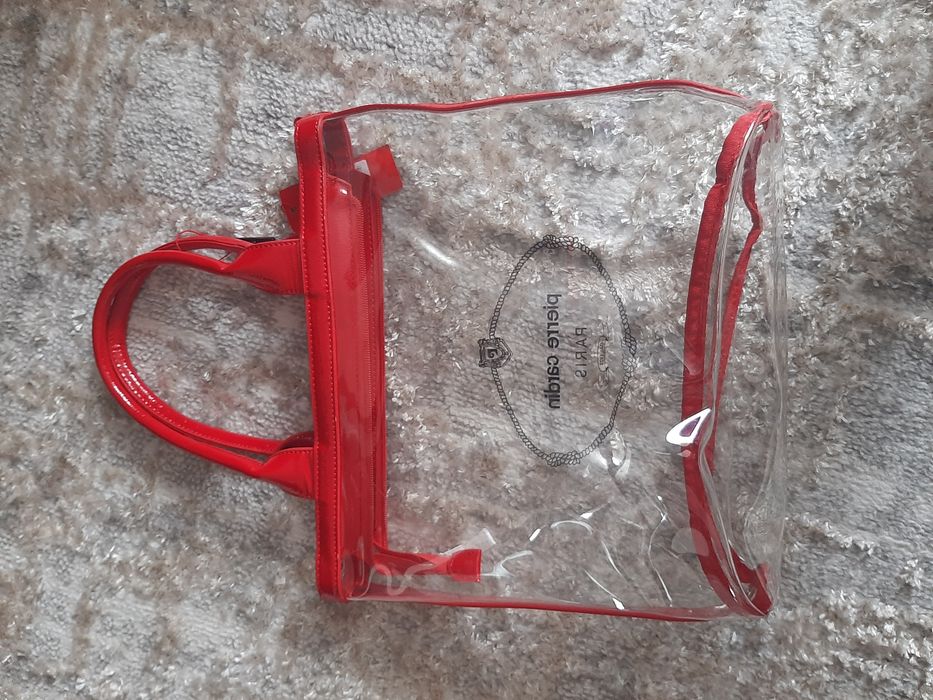 Прозора сумка Рierre Сardin нова