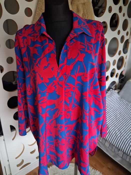 Kolorowa damska koszula