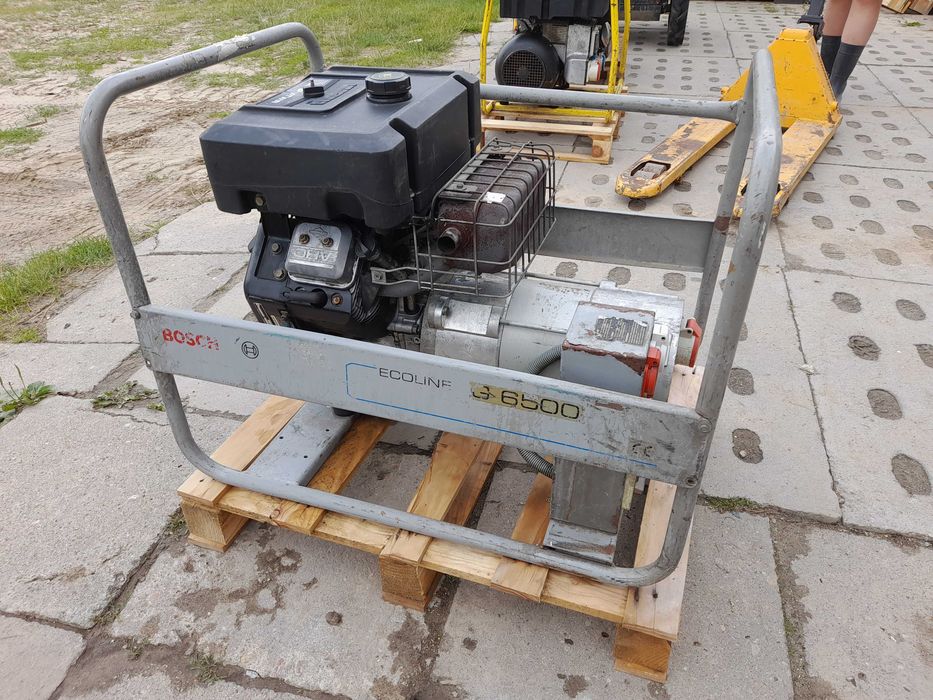 Agregat prądotwórczy Generator trójfazowy  Bosch G6500  Vanguard 14hp