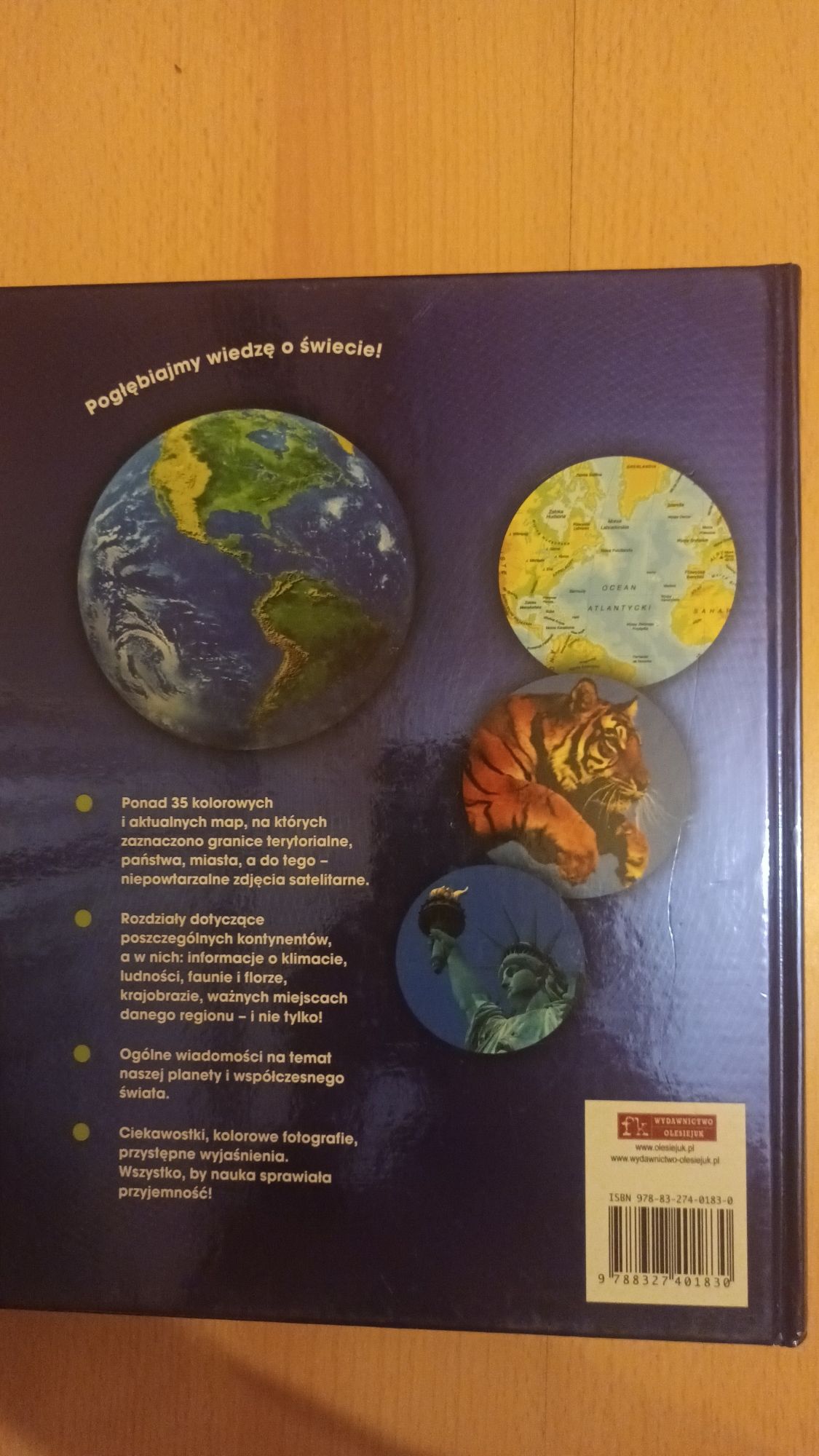 Atlas naszego świata olesiejuk książka
Przewodnik po krajach i kultur