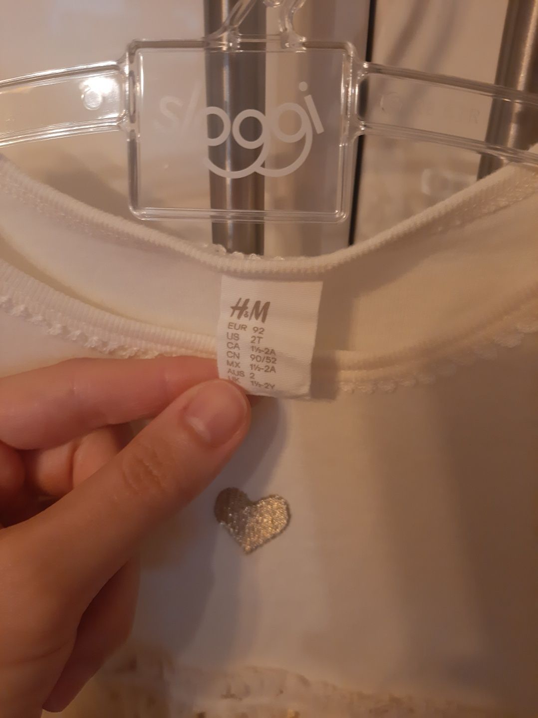 Sukienka wizytowa dziecięca H&M, 92, tiulowy dół