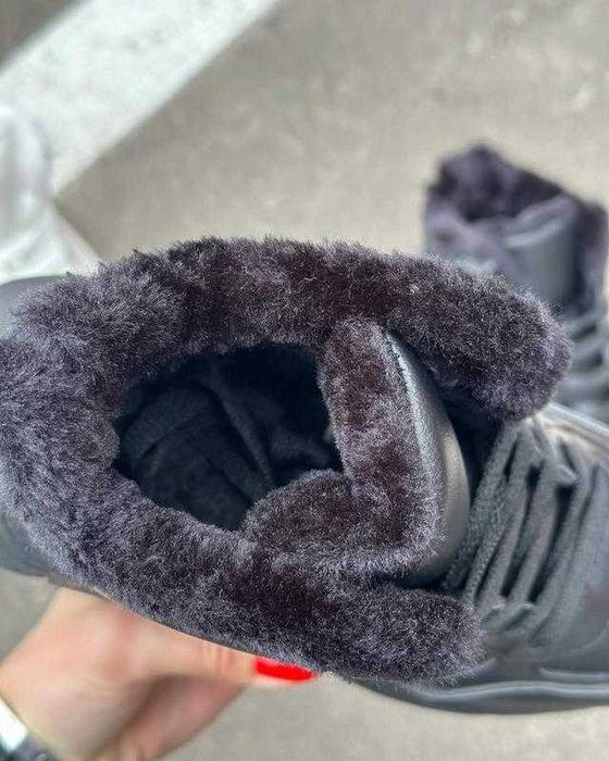 Черевики зимові чорні утеплені кросівки жіночі 36, 37, 38, 39, 40, 41