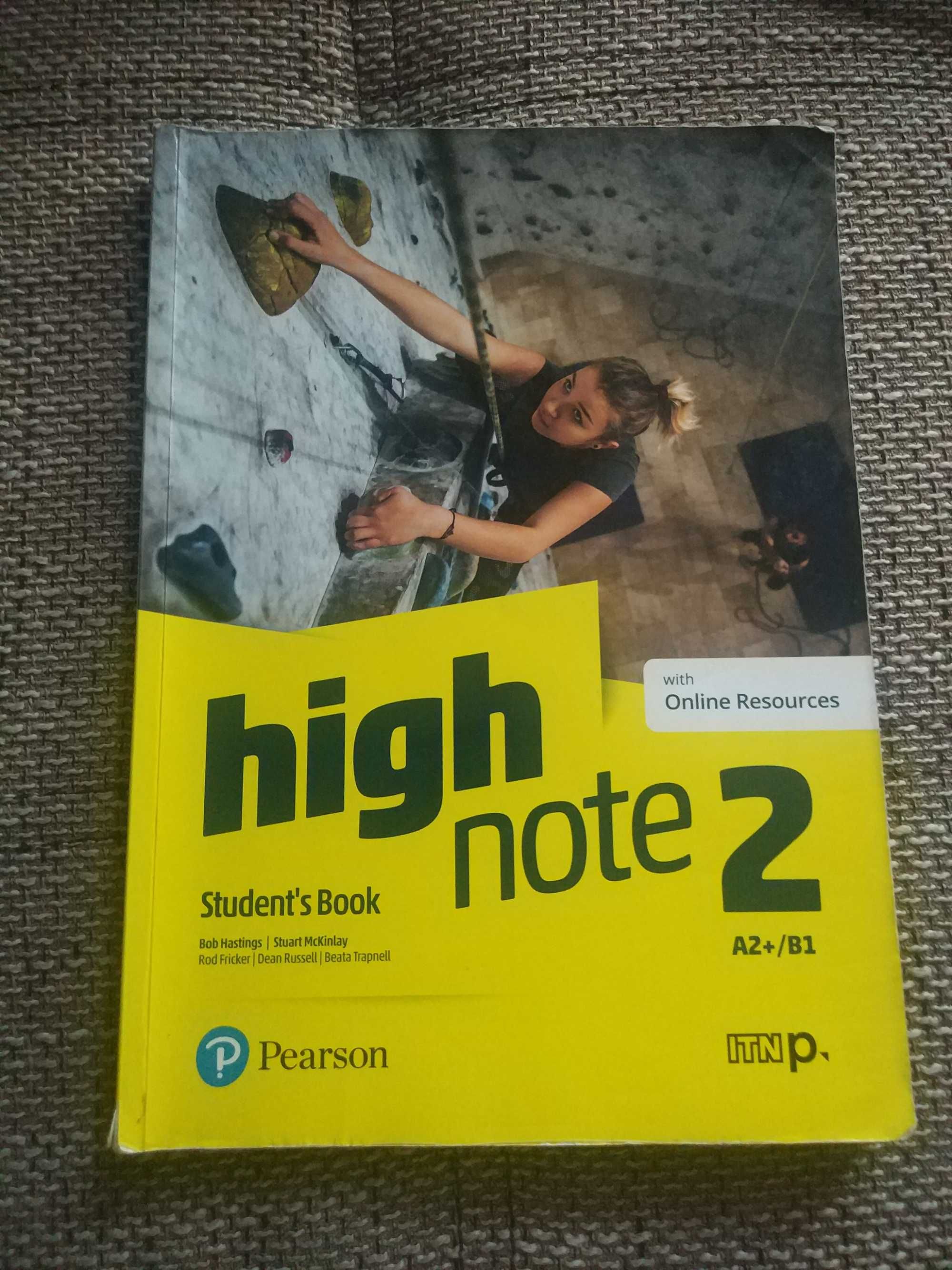 High Note 2 student's book (Podręcznik)+dostęp online,gratis ćwiczenia