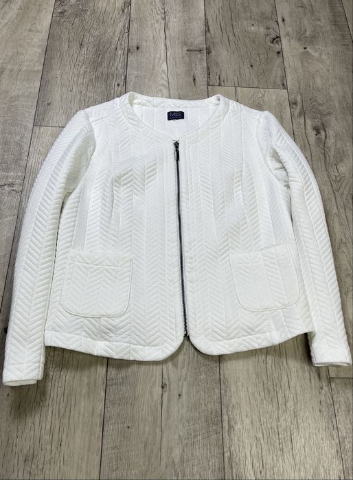 M&S Collection кофта свитшот 48 XL размер женская белая оригинал