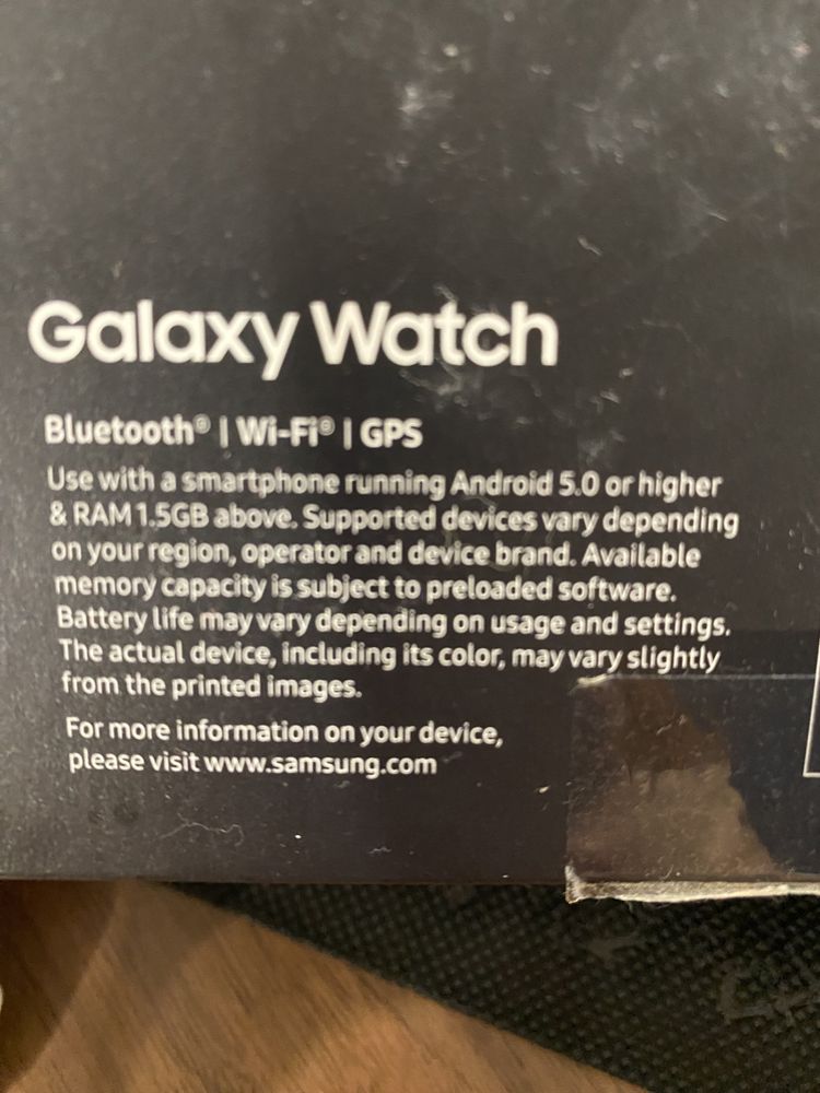 Samsung Galaxy Watch - usado