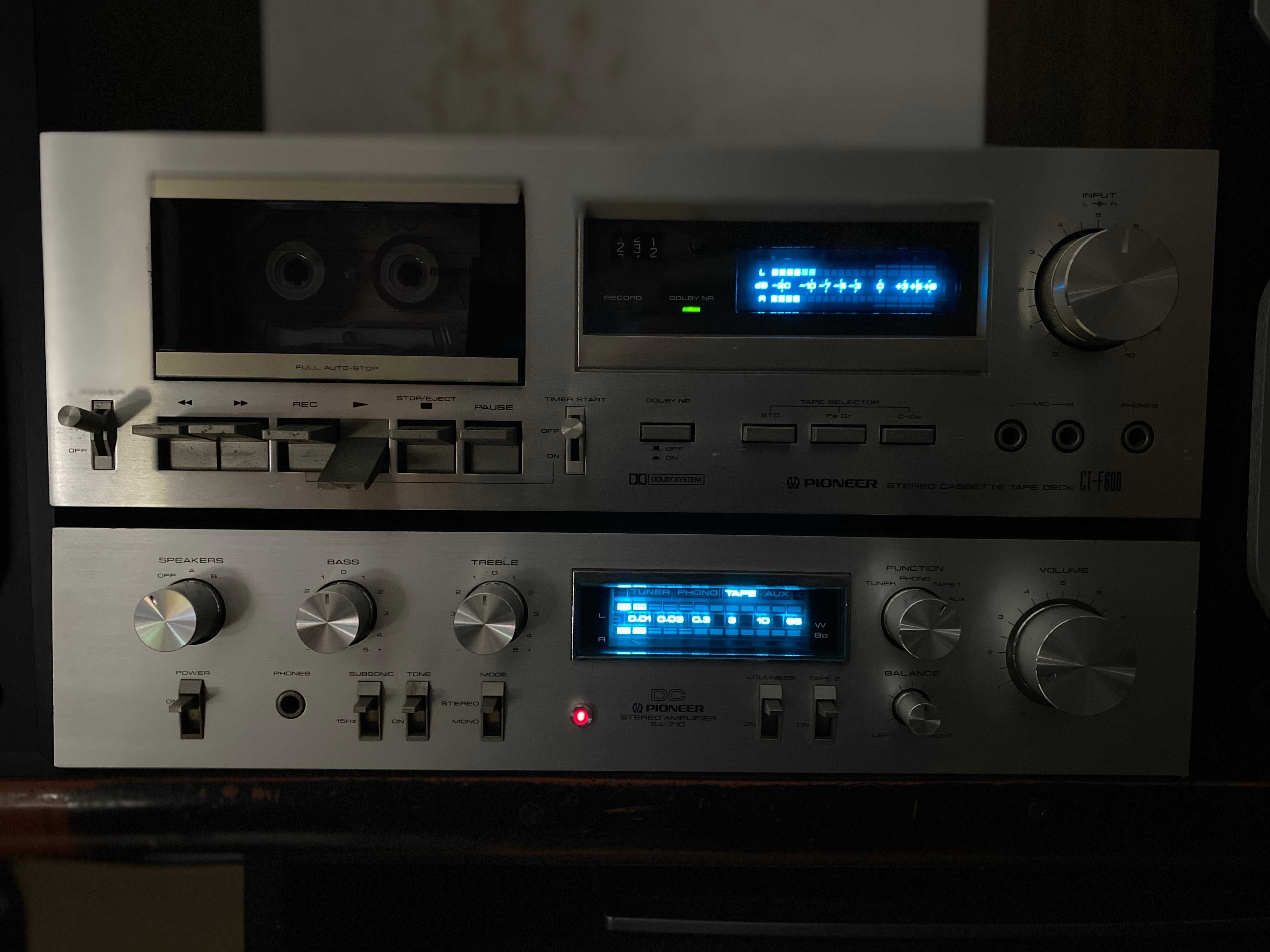 wzmacniacz Pioneer SA 710 Blue Line
