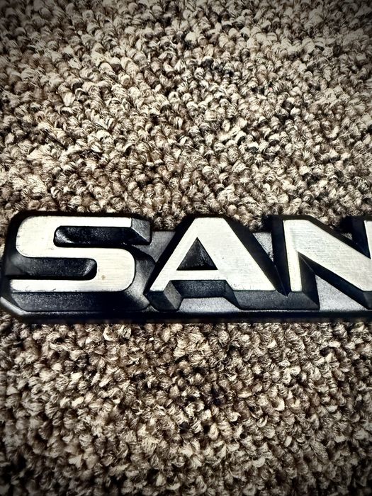 Znaczek, emblemat Santana LX na tylną klape- Vw Passat B2/Santana.