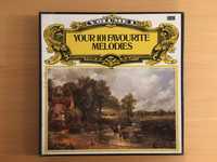 Colecção 8 Vinis " Your 101 Favourite Melodies"