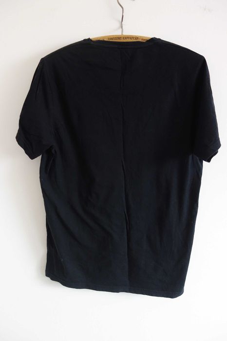 T-shirt unisex czarny grafika trupia czaszka róże Only&Sons bawełna