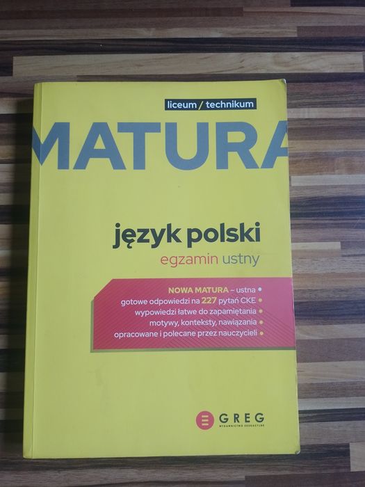 Matura język polski ustny