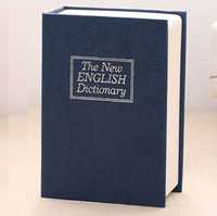 Сейф англійський словник 18 см (синій)