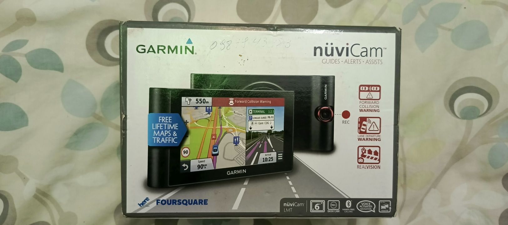 Навігатор ,реєстратор Garmin nuviCam
