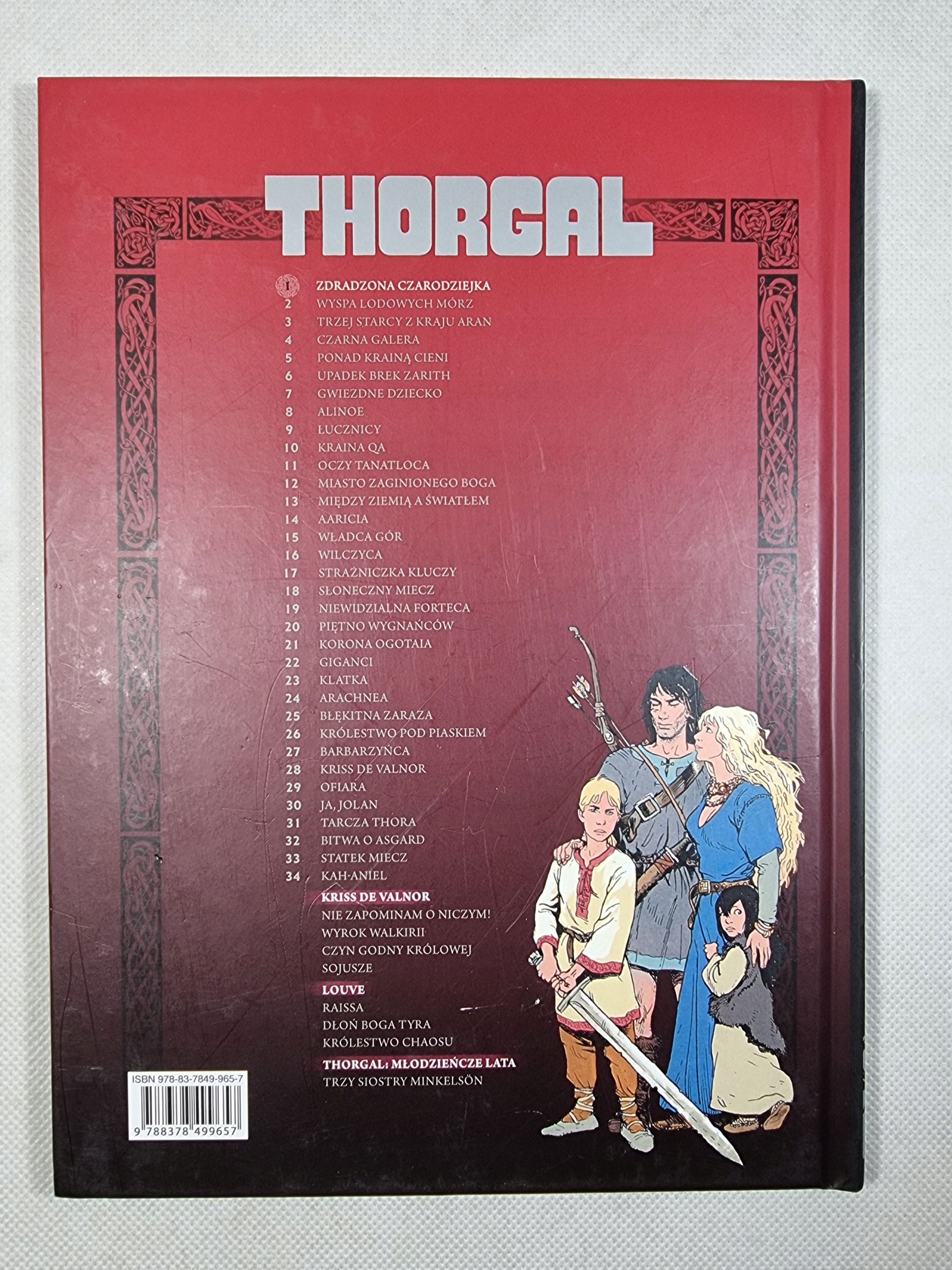 Thorgal Tom 1 / Zdradzona Czarodziejka / Kolekcja Hachette