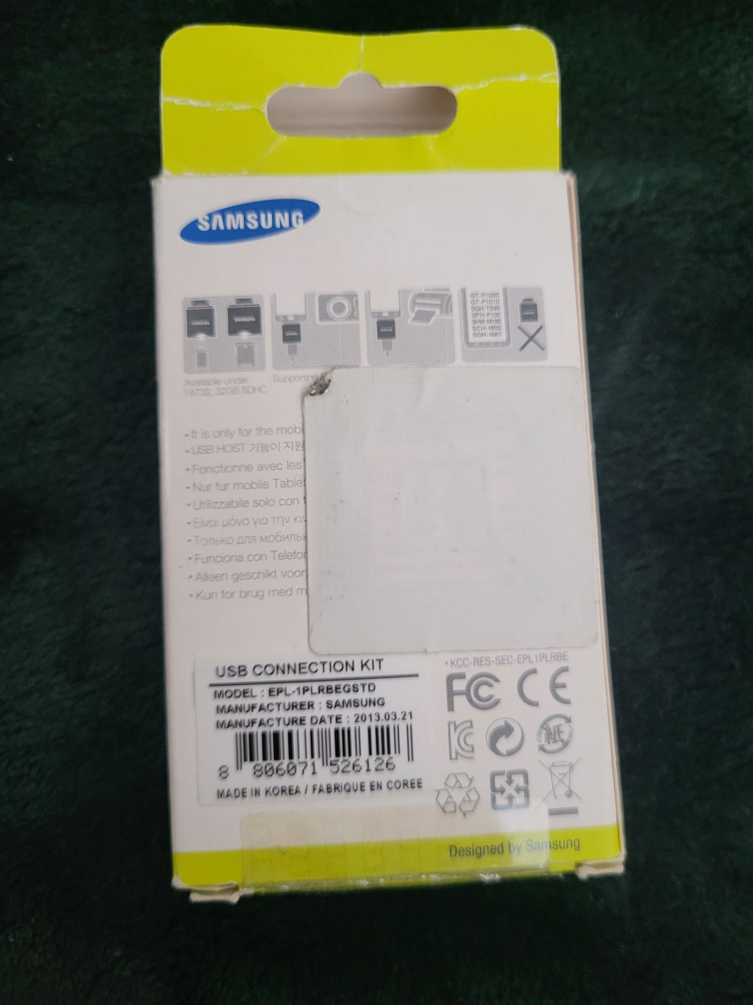 USB Connection Kit Samsung adapter