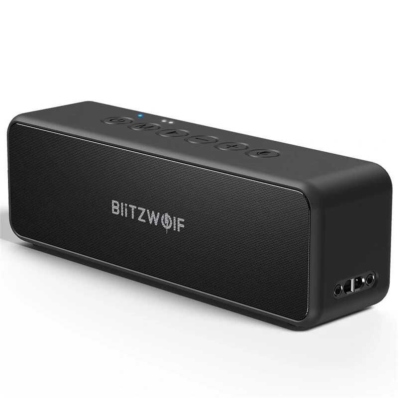 Coluna Bluetooth Blitzwolf / 30W /6h-20h Autonomia/Impermeável (NOVO)