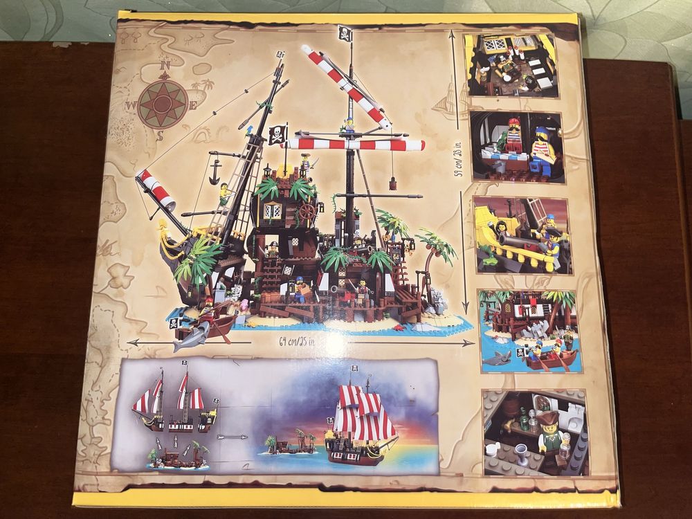 Конструктор Pirates Of The Baracudda (2545 деталей) З Коробкою