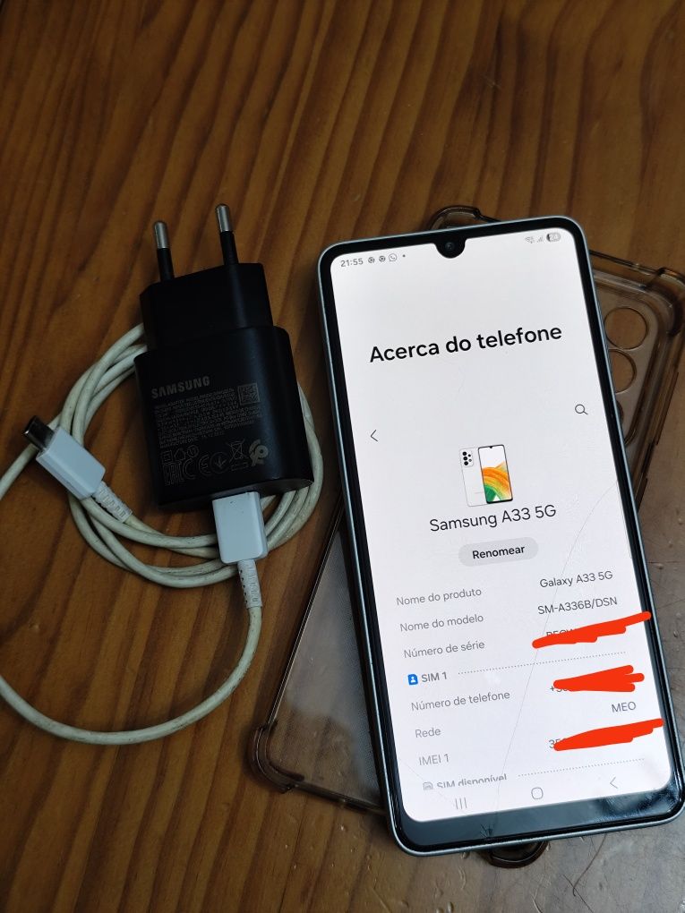 Samsung Galaxy A33 5G 128gbs 6gbs (com garantia até 2026)