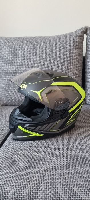 Kask motocyklowy Lazer Rafale + rękawice motocyklowe