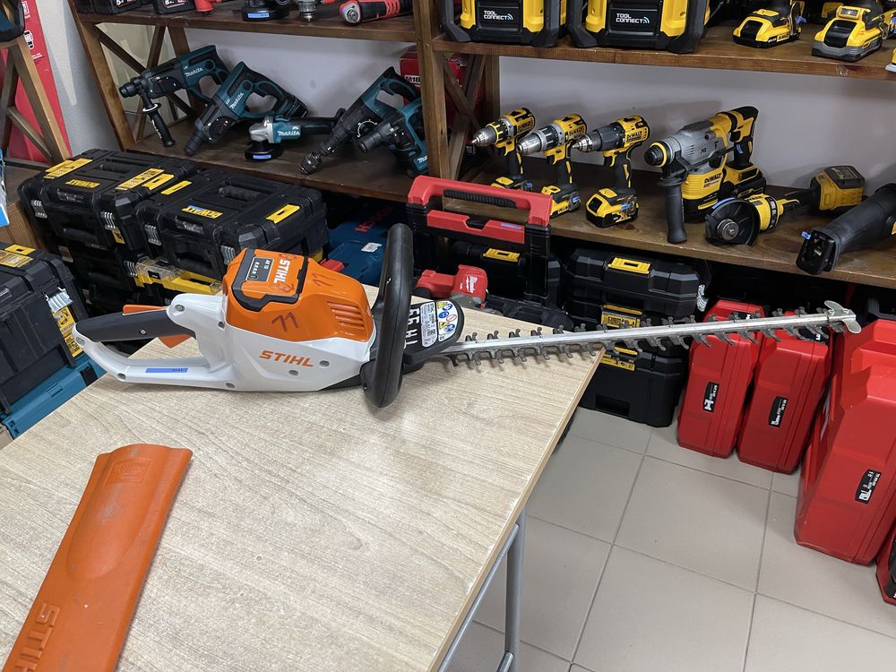 Stihl HSA50 + AK10 / акумуляторні ножниці Штіль