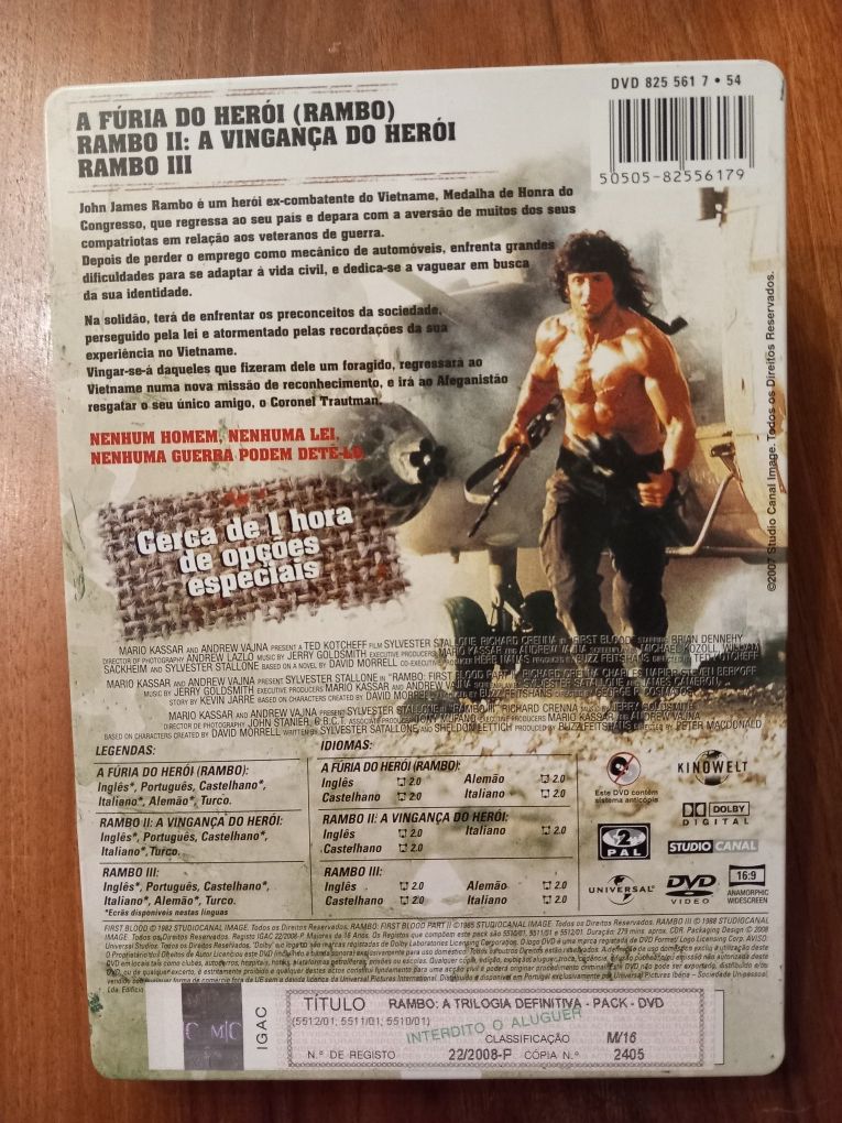 Trilogia Rambo (Stallone)