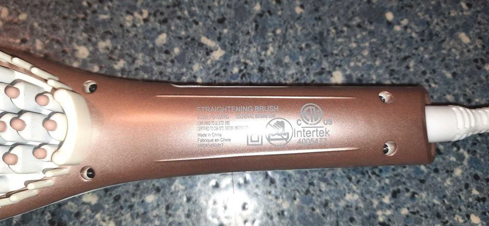 Керамическая щётка выпрямления волос VIVITAR PG 7200RG из США