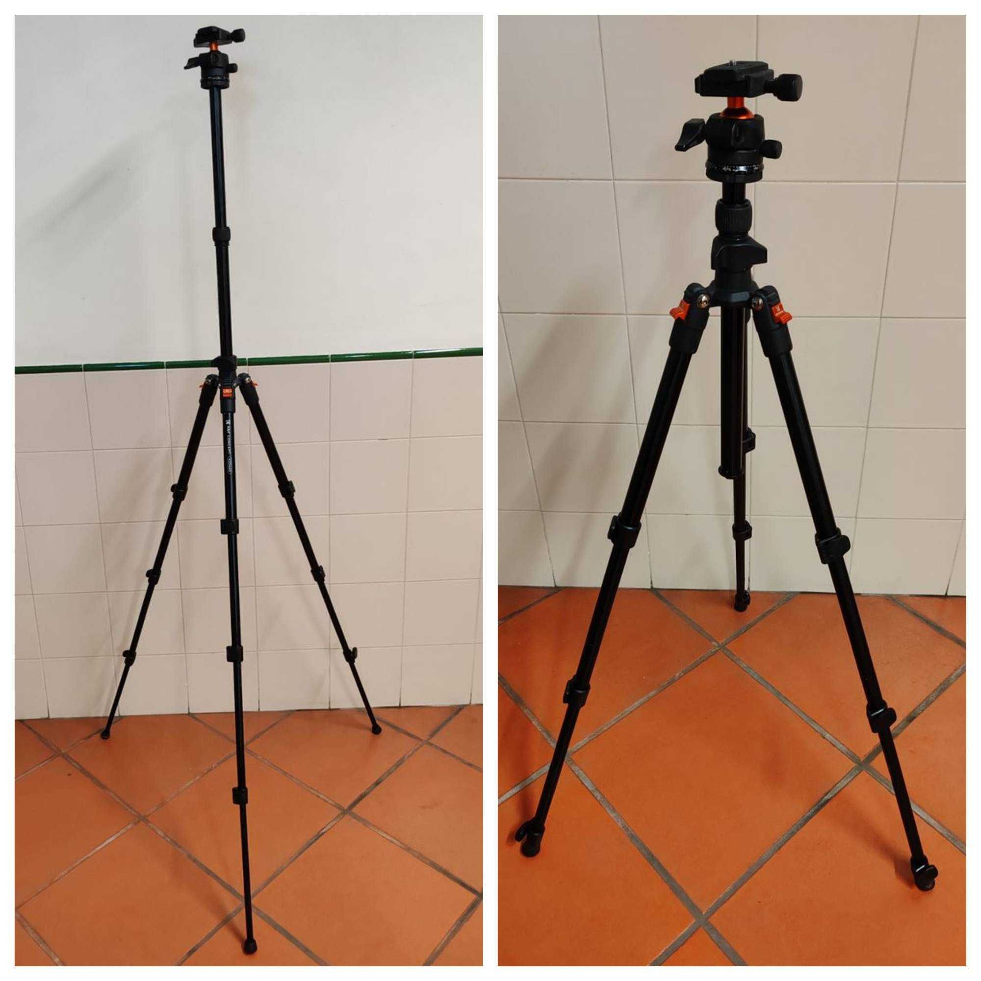 Tripé de alumínio K&F Concept, K234A0