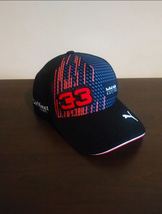 Nowa czapka Red Bull Racing Max Verstappen 33 Formuła 1 F1